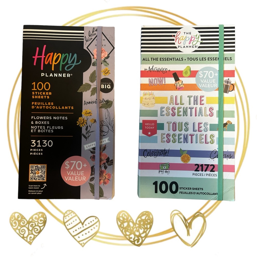 The Happy Planner XL Sticker Books Bundle Deal